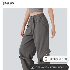 HALARA Women's Charcoal Jogger Pants